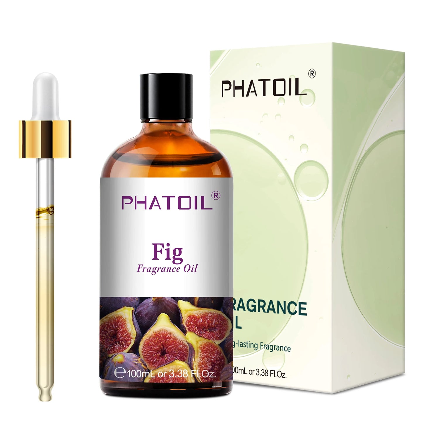 Huile Aromathérapie PHATOIL 100ml – Coco, Vanille, Fraise, Citron | Pour Diffuseur & Bougies