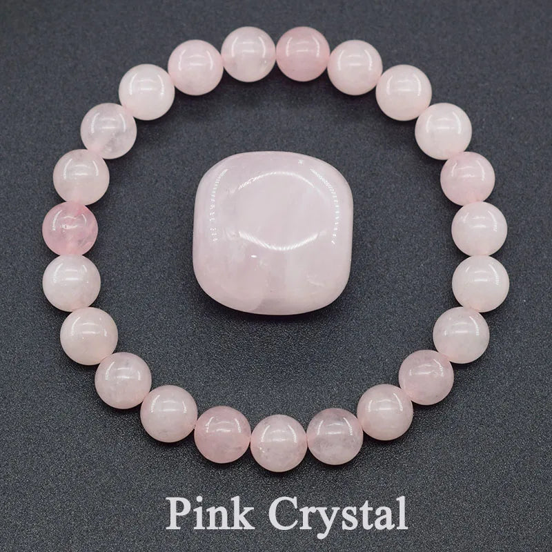 Bracelet en Apatite Bleue Naturelle – Énergie, Circulation & Vitalité