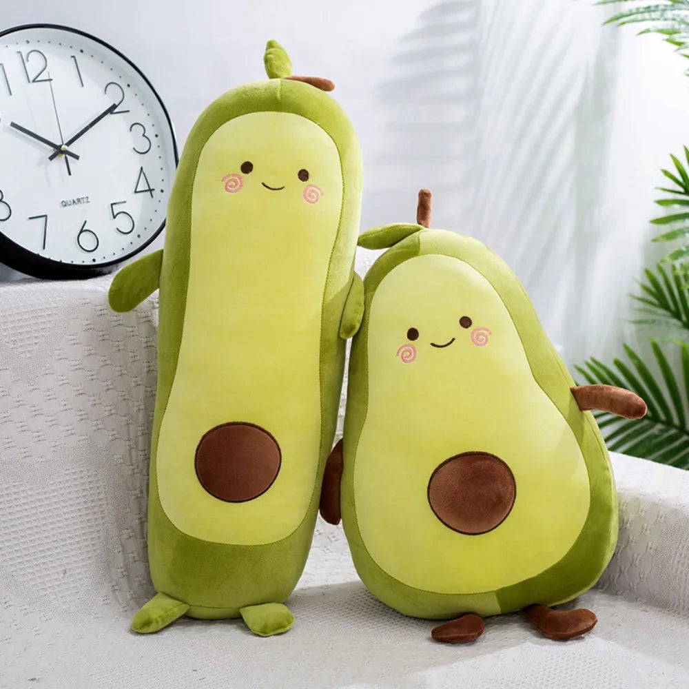 Peluche Avocat Géante – Coussin Moelleux & Mignon
