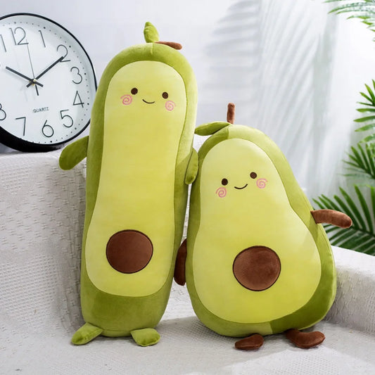 Peluche Avocat Géante – Coussin Moelleux & Mignon