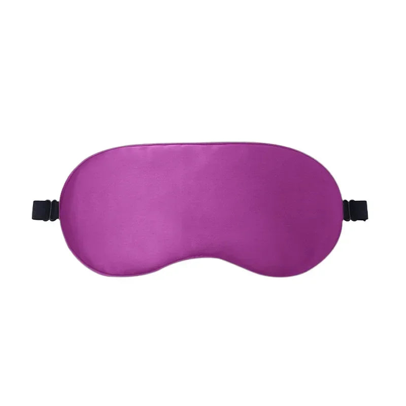 Masque de Sommeil en Soie – Zéro Pression & Opacité Totale