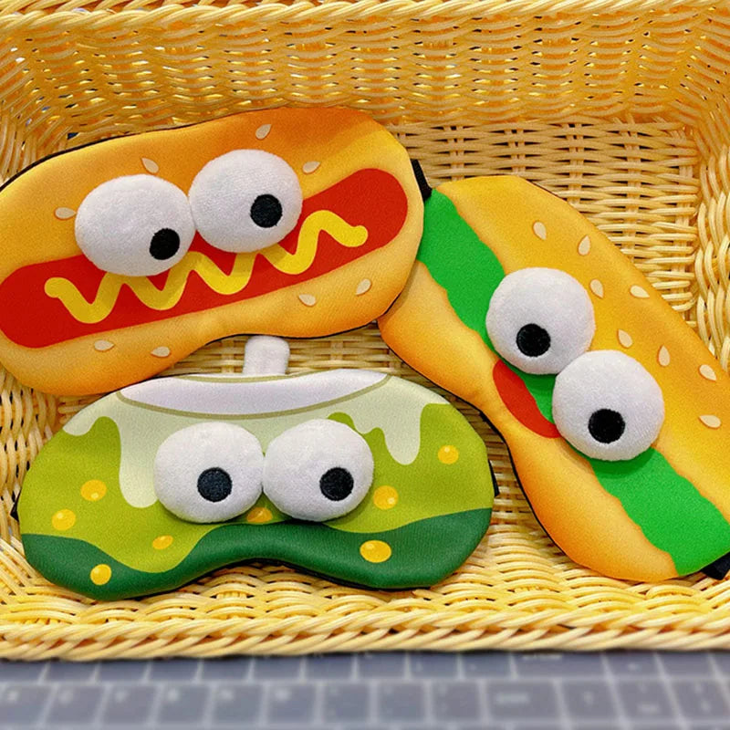 Masque de Sommeil Hamburger – Eye Cover Mignon