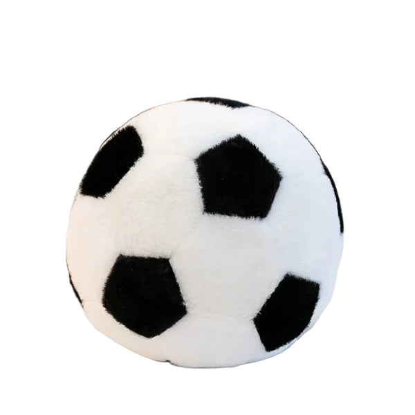 Coussin Ballon de Foot – Peluche Football Réaliste (Déco Sport)