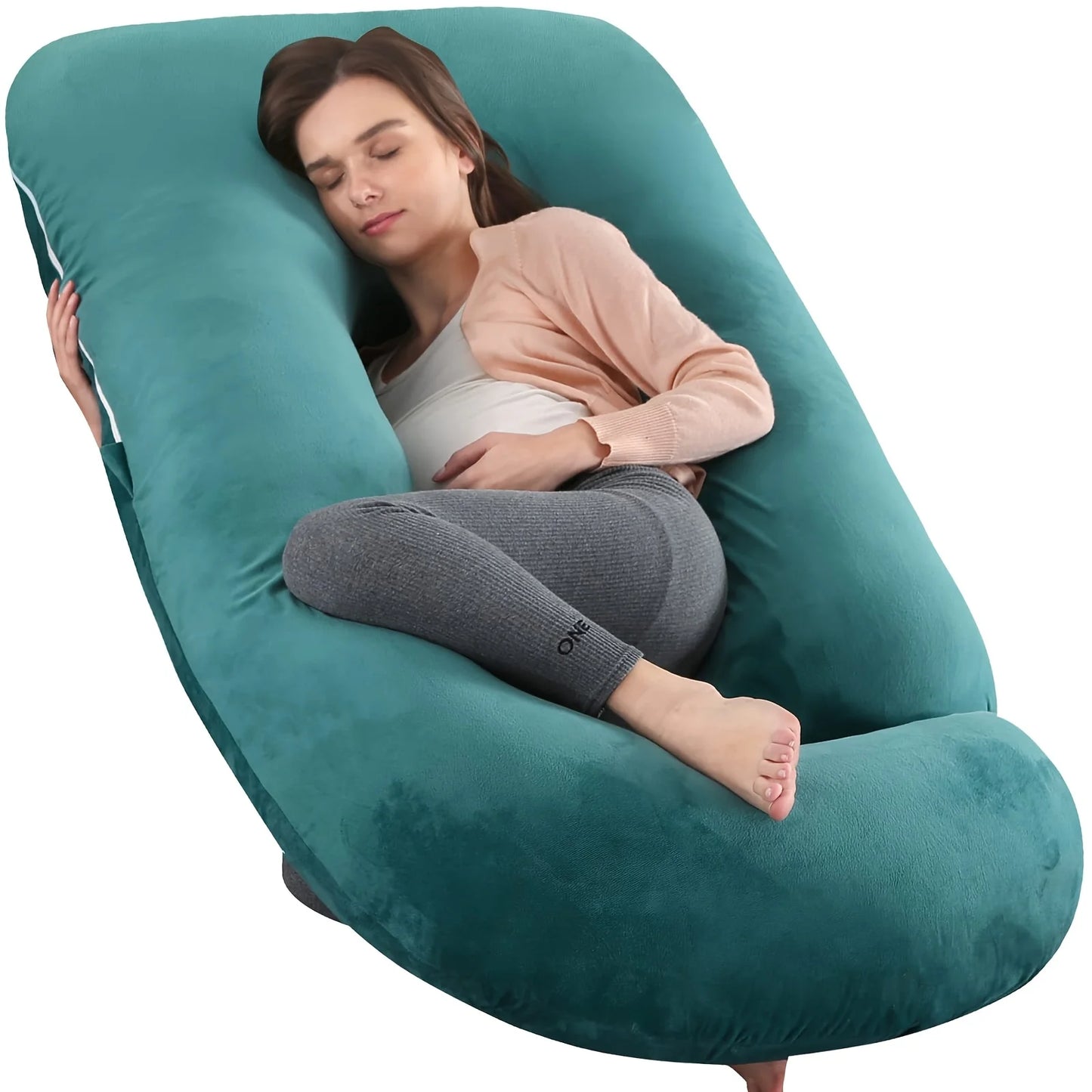 Oreiller  – Coussin de Grossesse & Allaitement | Soutien Dos, Jambes & Ventre