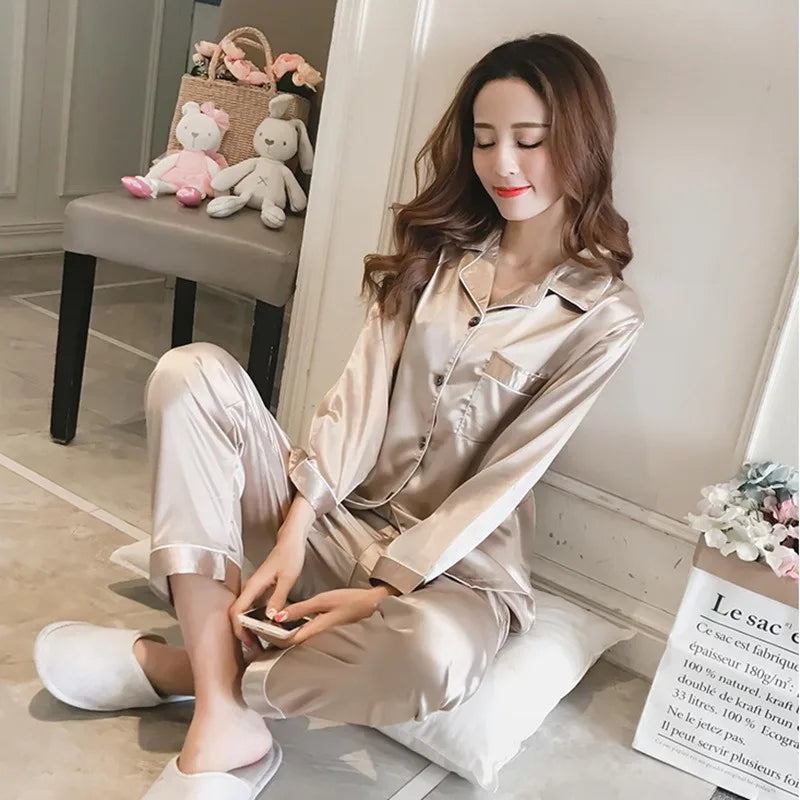 Pyjama Femme Satin – Ensemble 2 Pièces Débardeur & Short | Loungewear Élégant et Léger