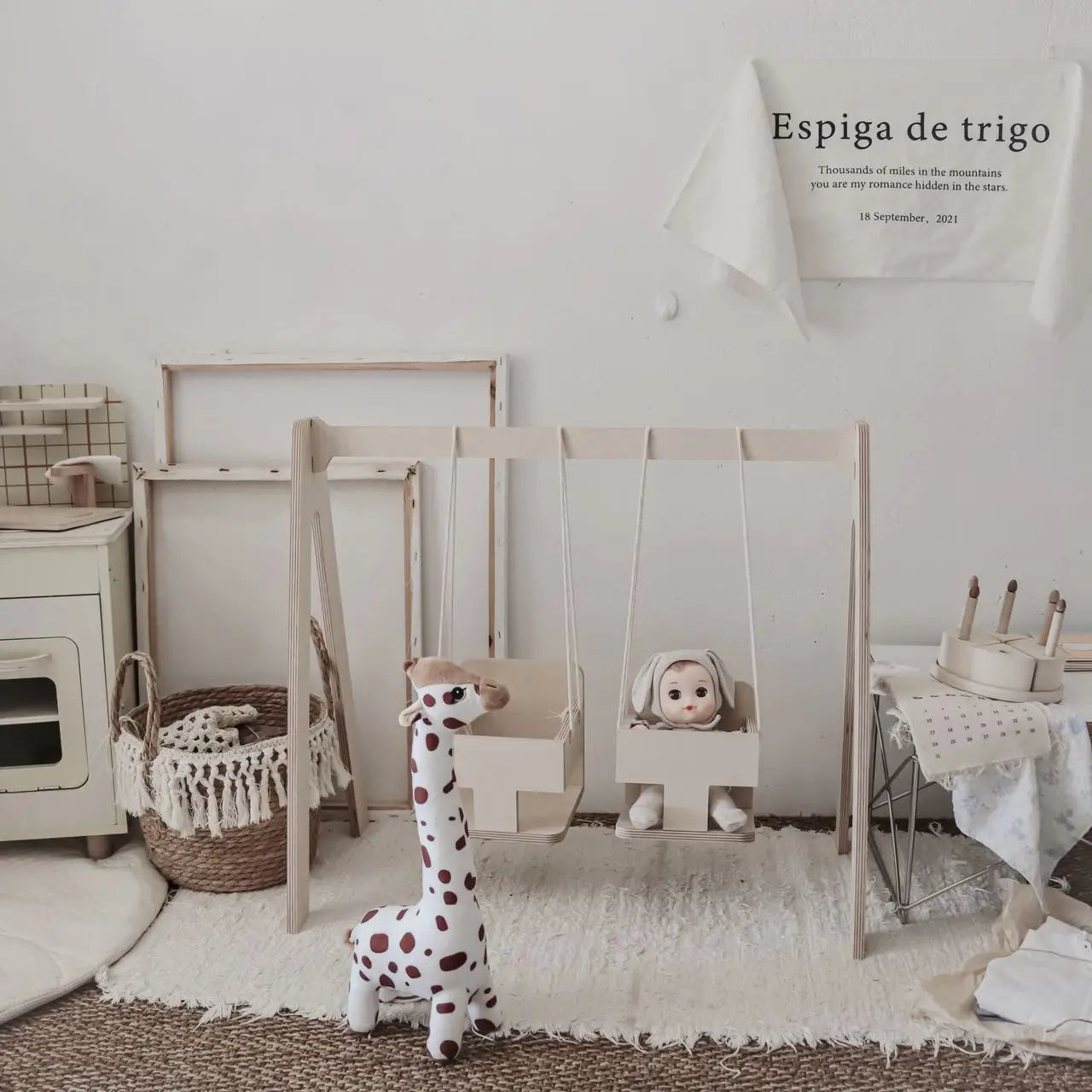 Peluche Girafe Tachetée