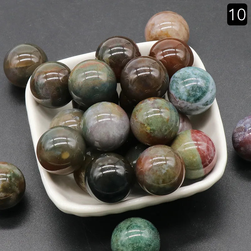 Boule d’Améthyste Naturelle 20 mm – Pierre Énergétique & Déco Feng Shui