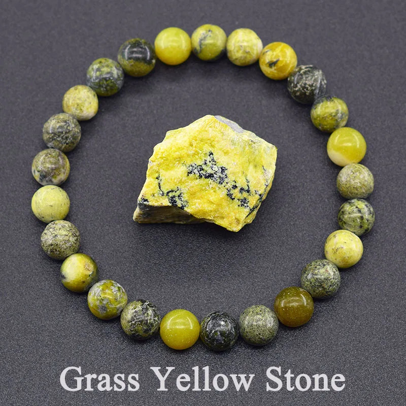 Bracelet en Apatite Bleue Naturelle – Énergie, Circulation & Vitalité
