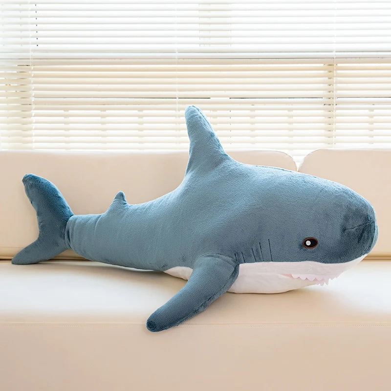 Peluche Requin Arc-en-Ciel – 100cm | Doudou Géant Doux & Coloré pour Enfants et Adultes
