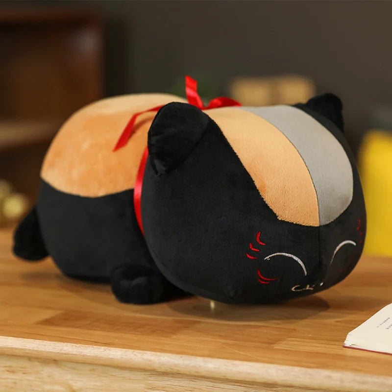 Peluche Chat Nyanko Sensei 20 à 60 cm – Coussin Doux Inspiré d'Anime