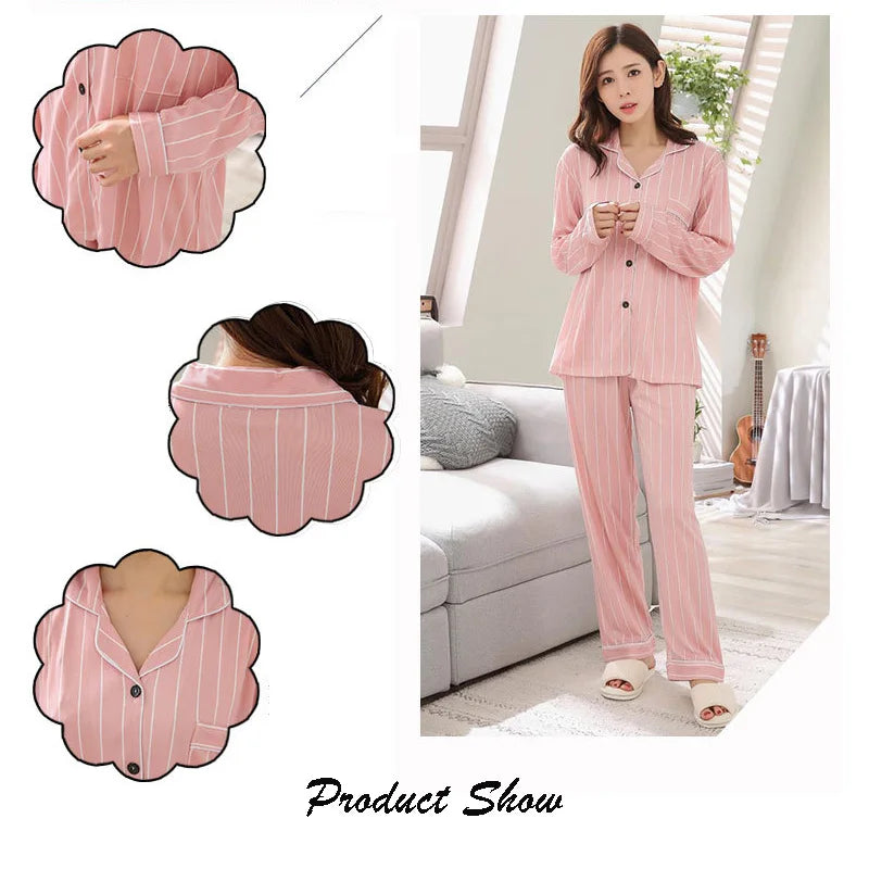 Pyjama Douillet Femme – Ensemble 2 pièces à Motifs