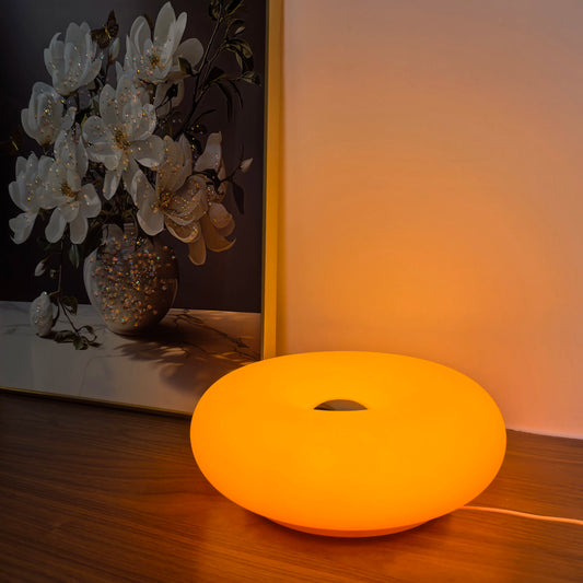 Lampe Ambiance Bauhaus Donut – Multicolore RGB avec Télécommande