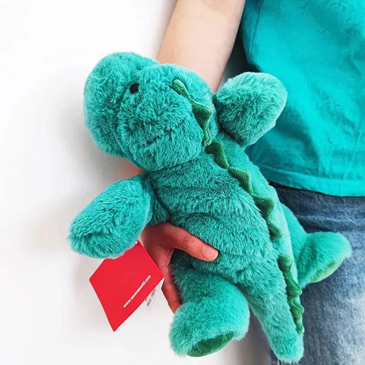 Peluche Dinosaure Verte 35 cm – Doudou Doux & Réconfortant