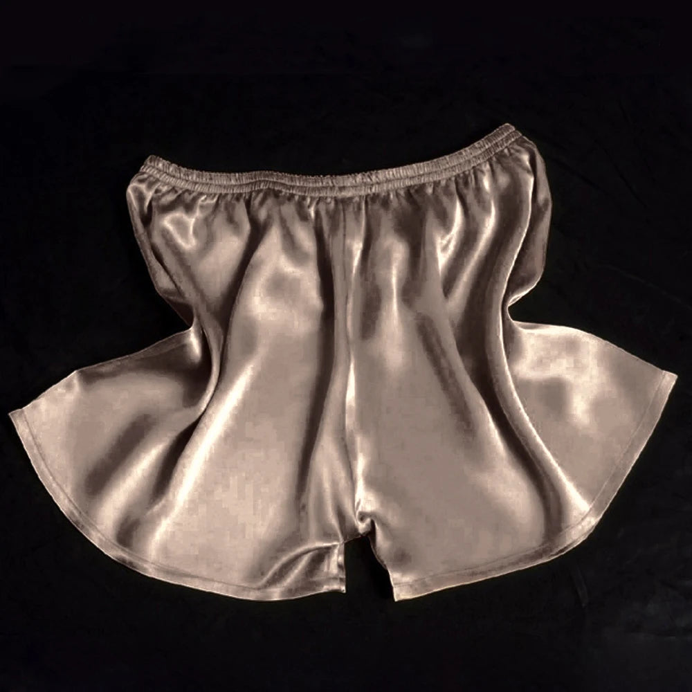 Short de Pyjama Homme – Satin Soie Brillant & Sexy