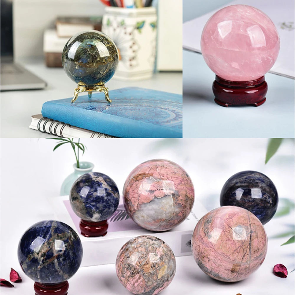 Boule d’Améthyste Naturelle 20 mm – Pierre Énergétique & Déco Feng Shui