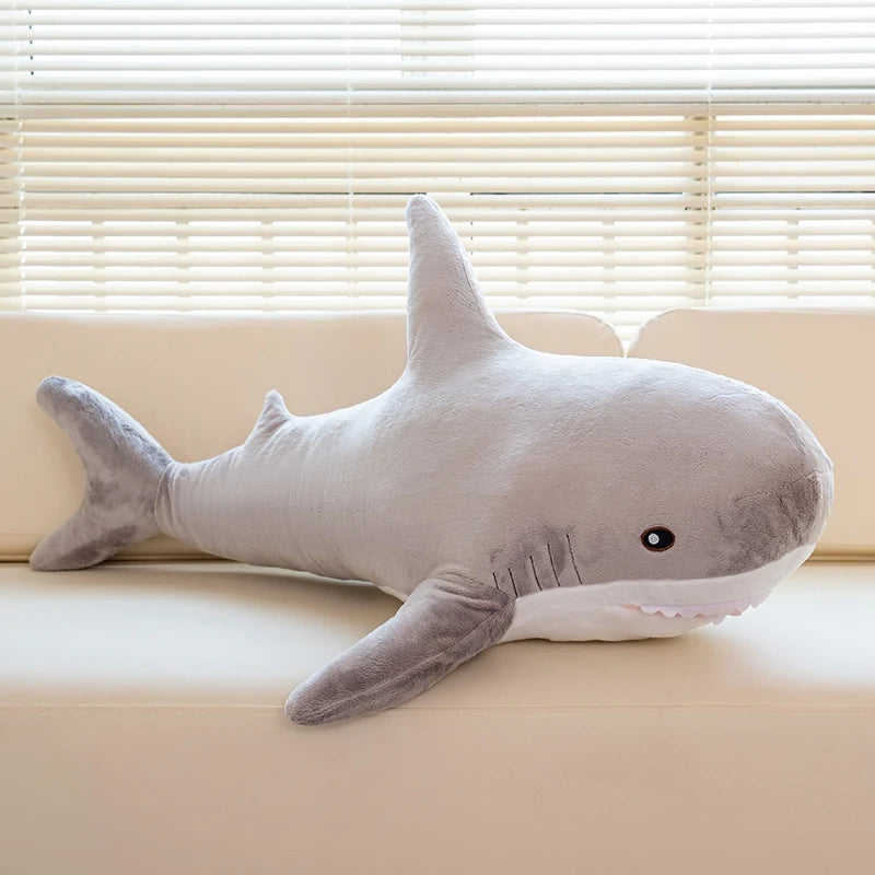 Peluche Requin Arc-en-Ciel – 100cm | Doudou Géant Doux & Coloré pour Enfants et Adultes