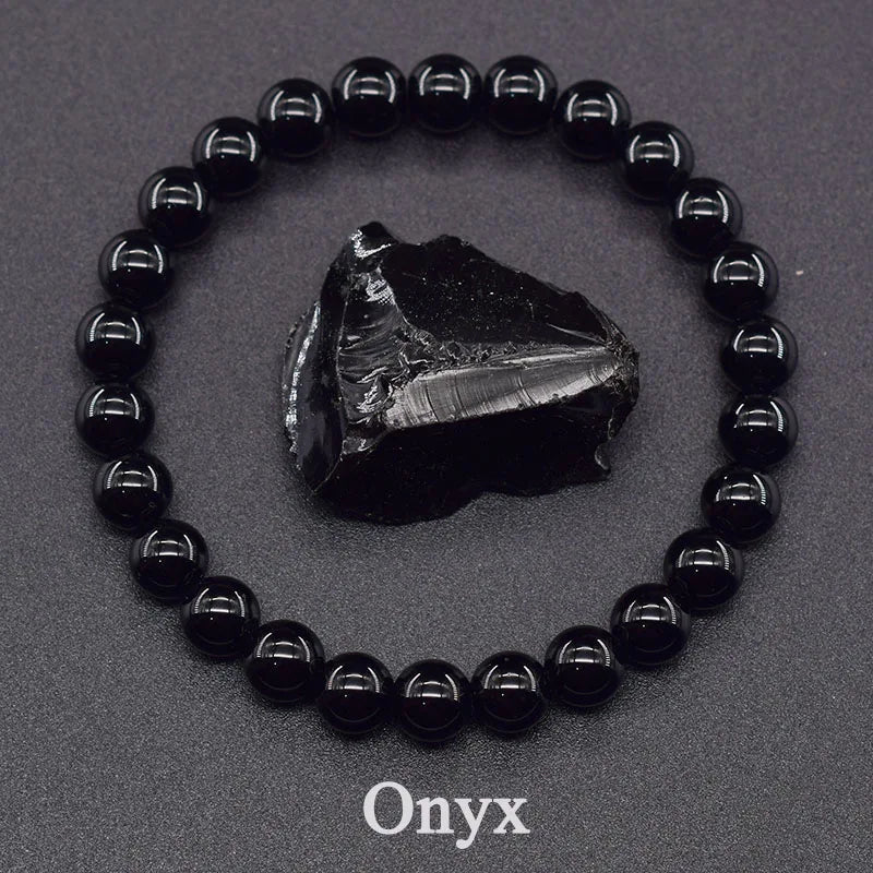 Bracelet en Apatite Bleue Naturelle – Énergie, Circulation & Vitalité