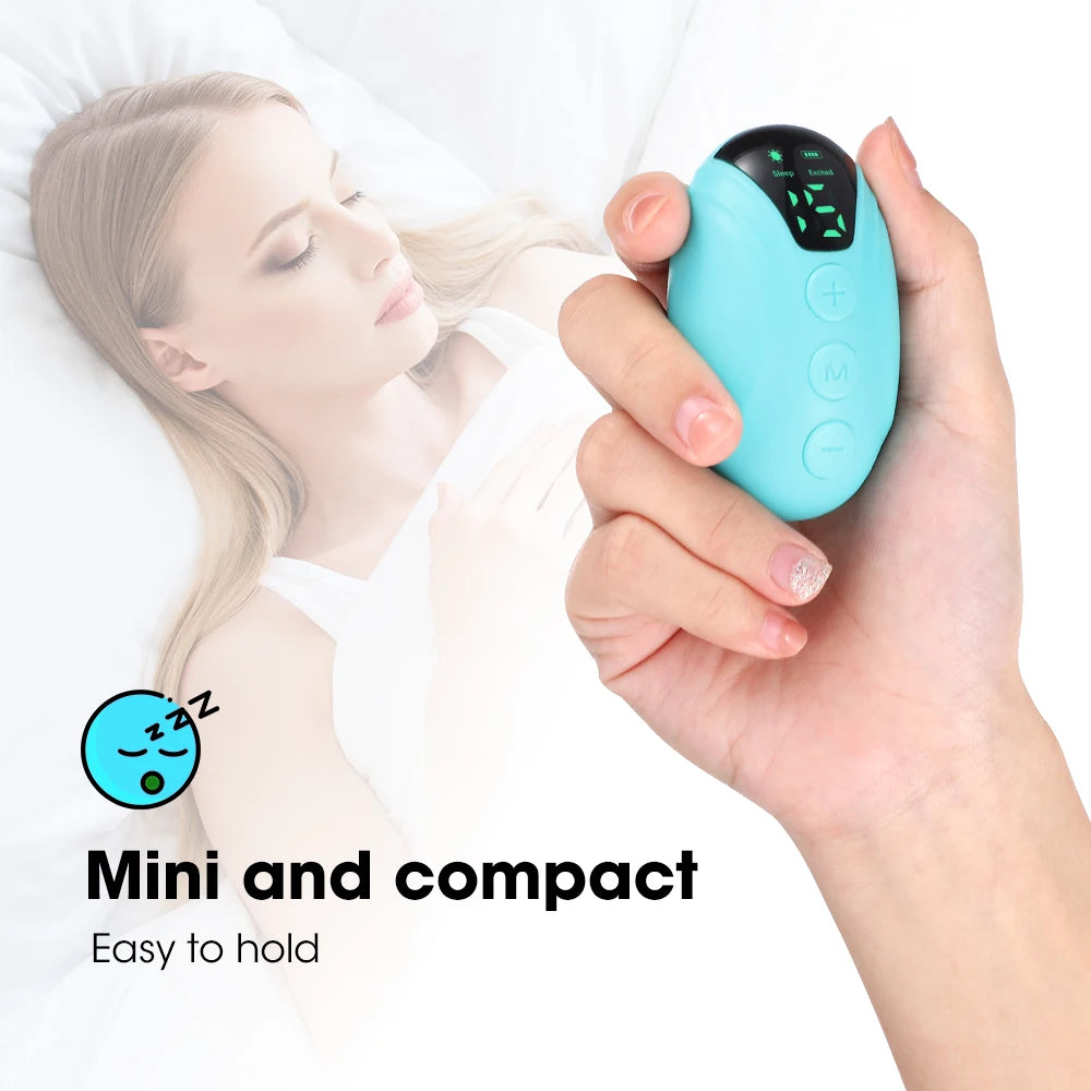 Smart anti-stress and anti-anxiety sleep instrument.