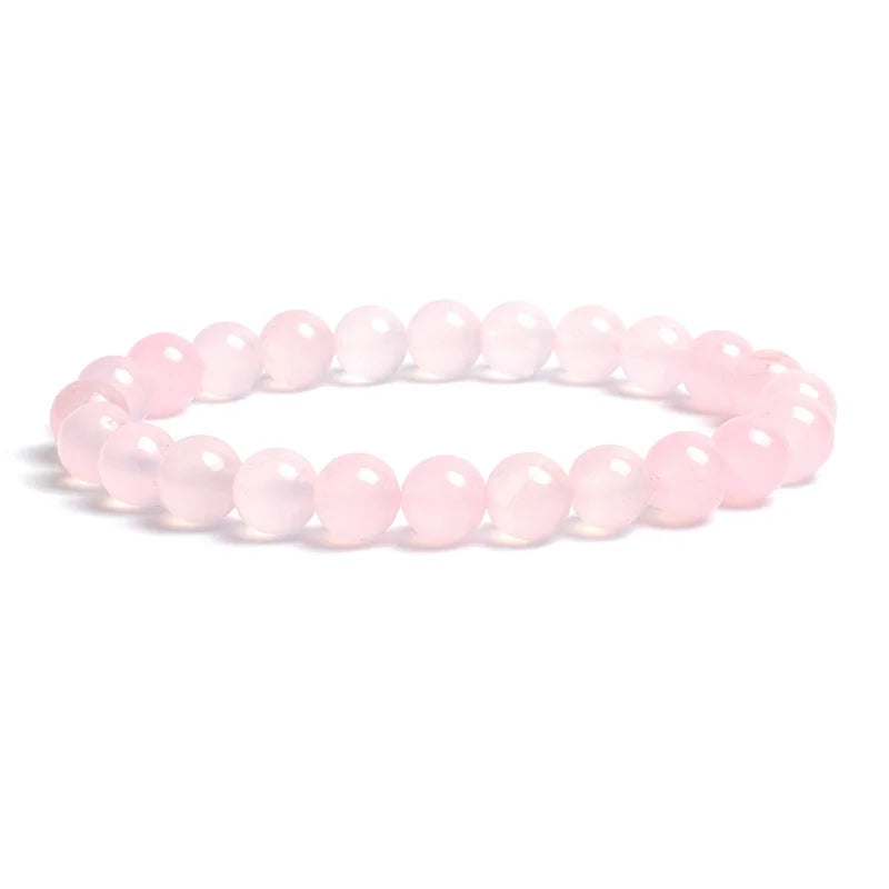 Bracelet Élastique en Pierres Naturelles – Énergie & Élégance
