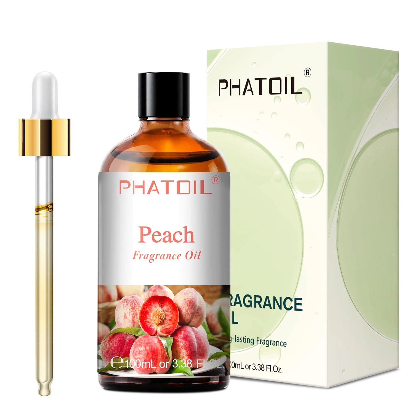 Huile Aromathérapie PHATOIL 100ml – Coco, Vanille, Fraise, Citron | Pour Diffuseur & Bougies