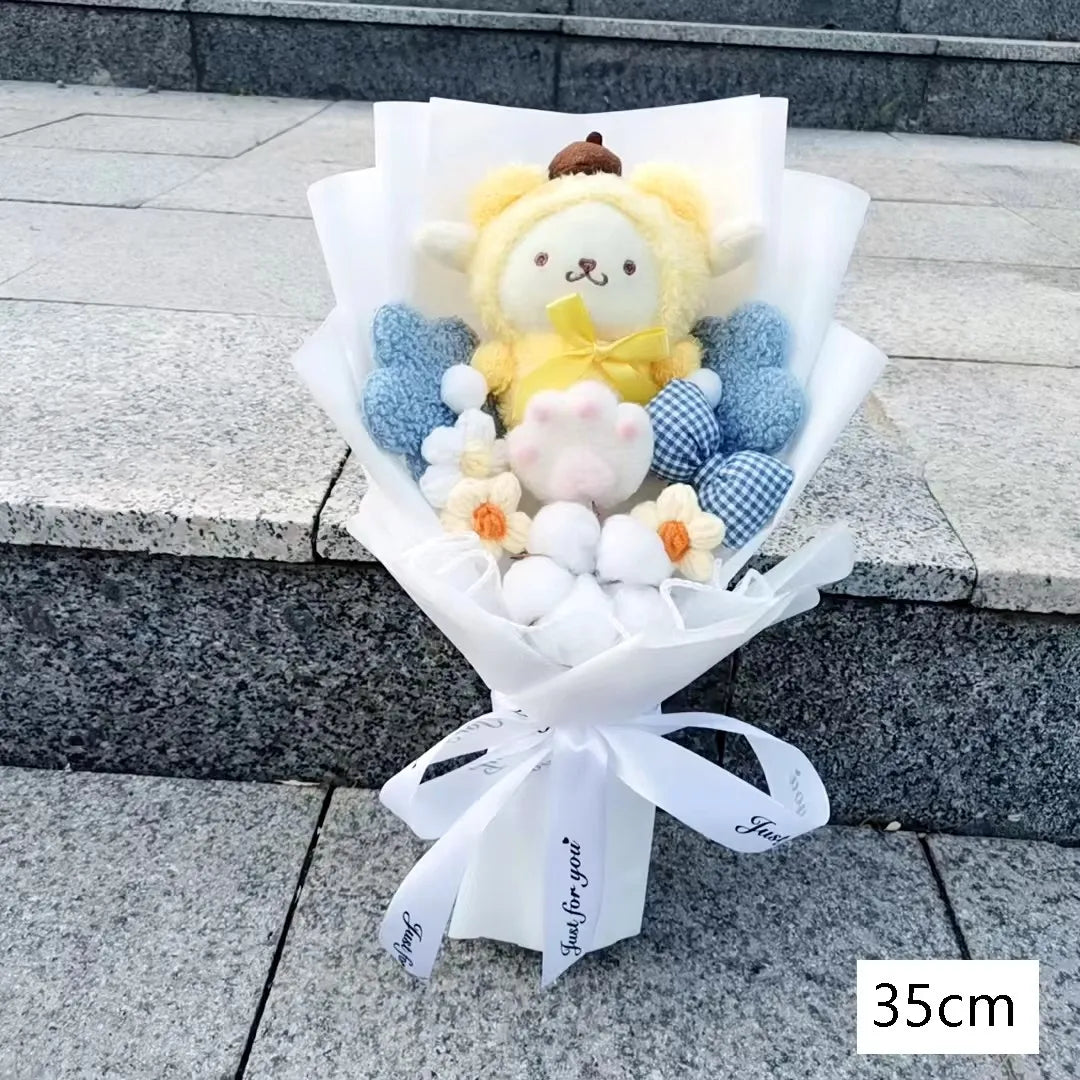 Bouquet Peluche Sanrio – Kuromi, My Melody & Friends