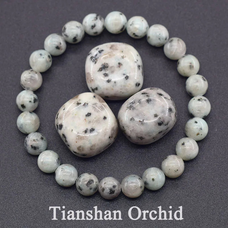 Bracelet en Apatite Bleue Naturelle – Énergie, Circulation & Vitalité