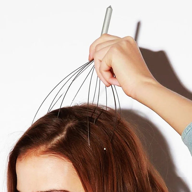 Anti-stress head massager – Scalp relaxation and well-being