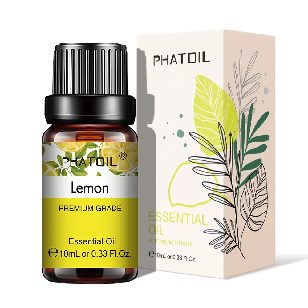 Huile Essentielle 100 % Naturelle 10 ml – Lavande, Jasmin, Vanille | Diffuseur & Soins DIY