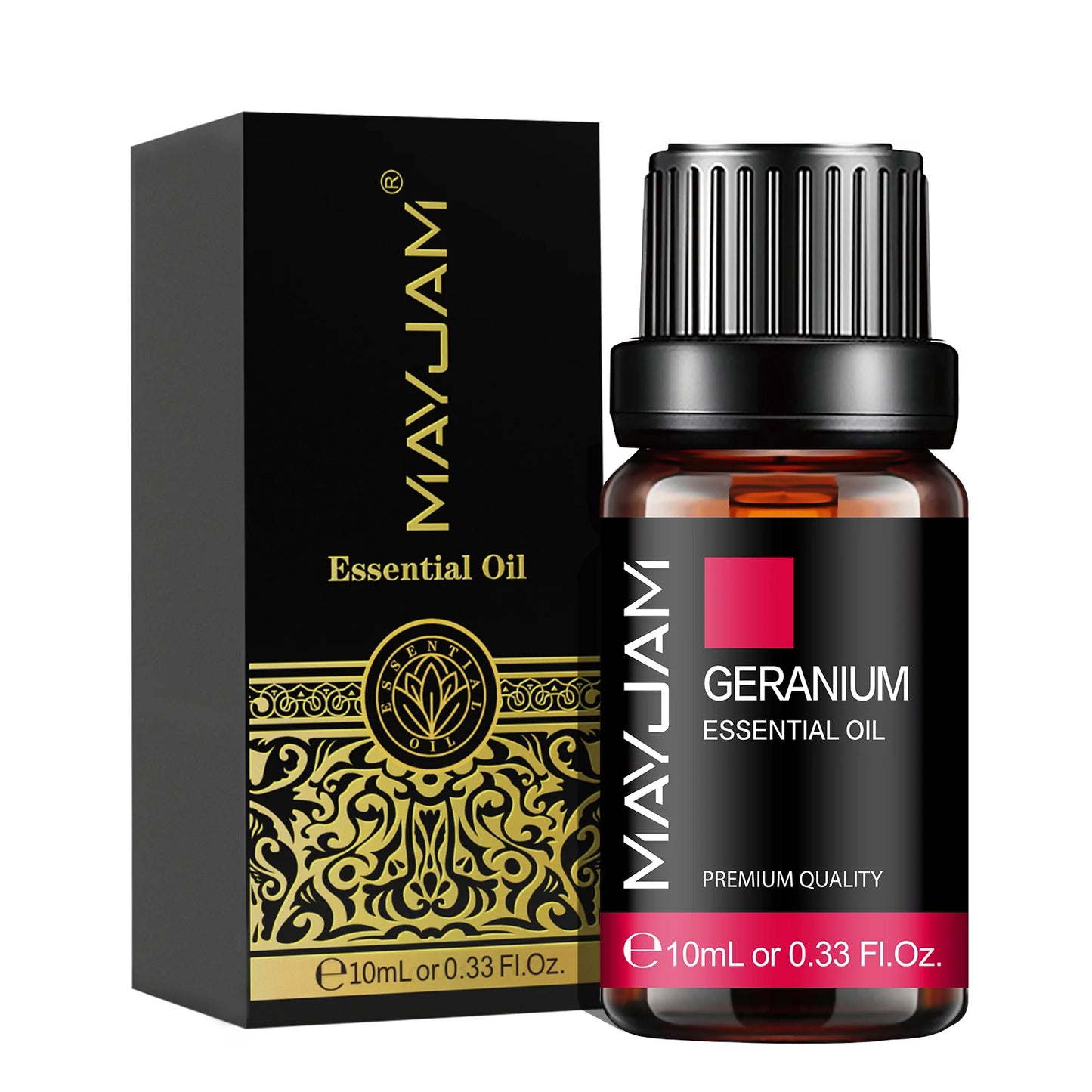 Huile Essentielle MAYJAM 10 ml – Lavande, Eucalyptus, Jasmin, Vanille, Santal | Bien-être & Diffuseur | DelvaBlue