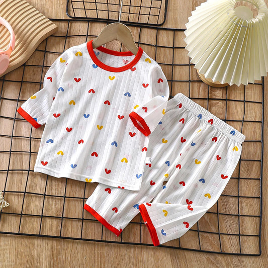 Pyjama Bébé & Enfant – Ensemble Coton Manches Longues