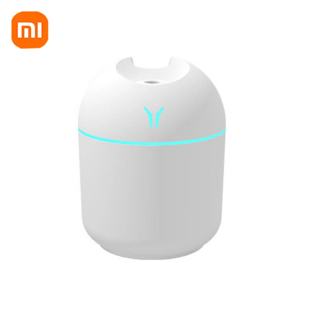Xiaomi Humidificateur Portable 250 ml – Diffuseur d’Huiles Essentielles avec LED & Arrêt Automatique | Maison & Voiture