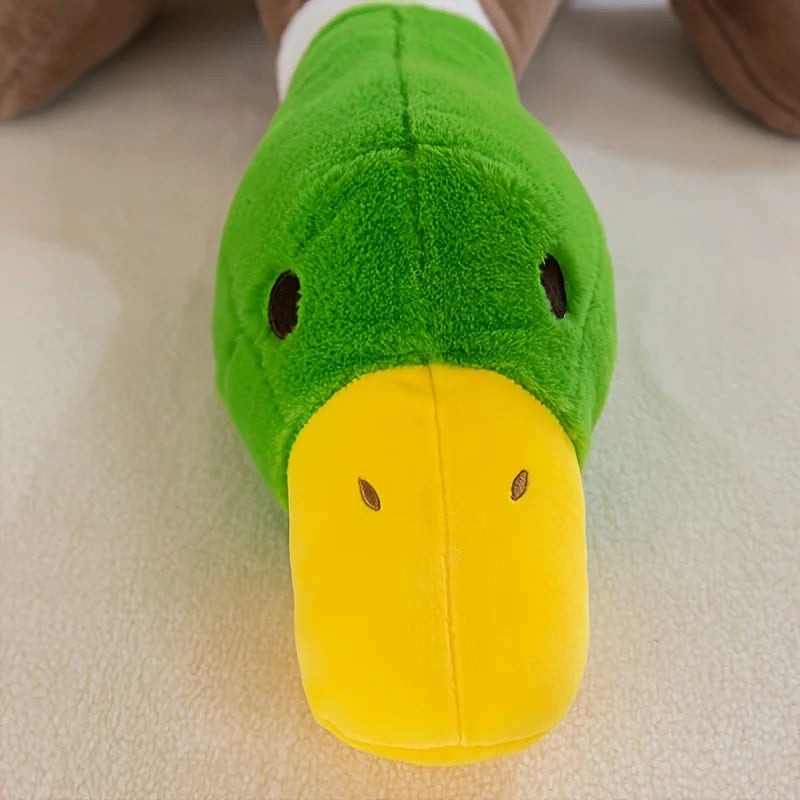 Peluche Canard Géant – Coussin Douillet