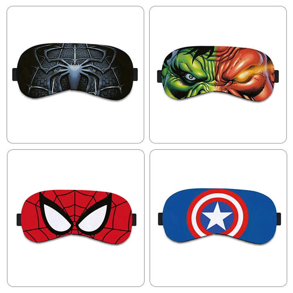 Masque de Sommeil 3D Super-Héros – Confort Ergonomique | Pour Enfants & Adultes