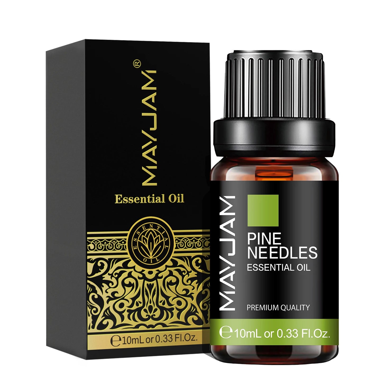 Huile Essentielle MAYJAM 10 ml – Lavande, Eucalyptus, Jasmin, Vanille, Santal | Bien-être & Diffuseur | DelvaBlue