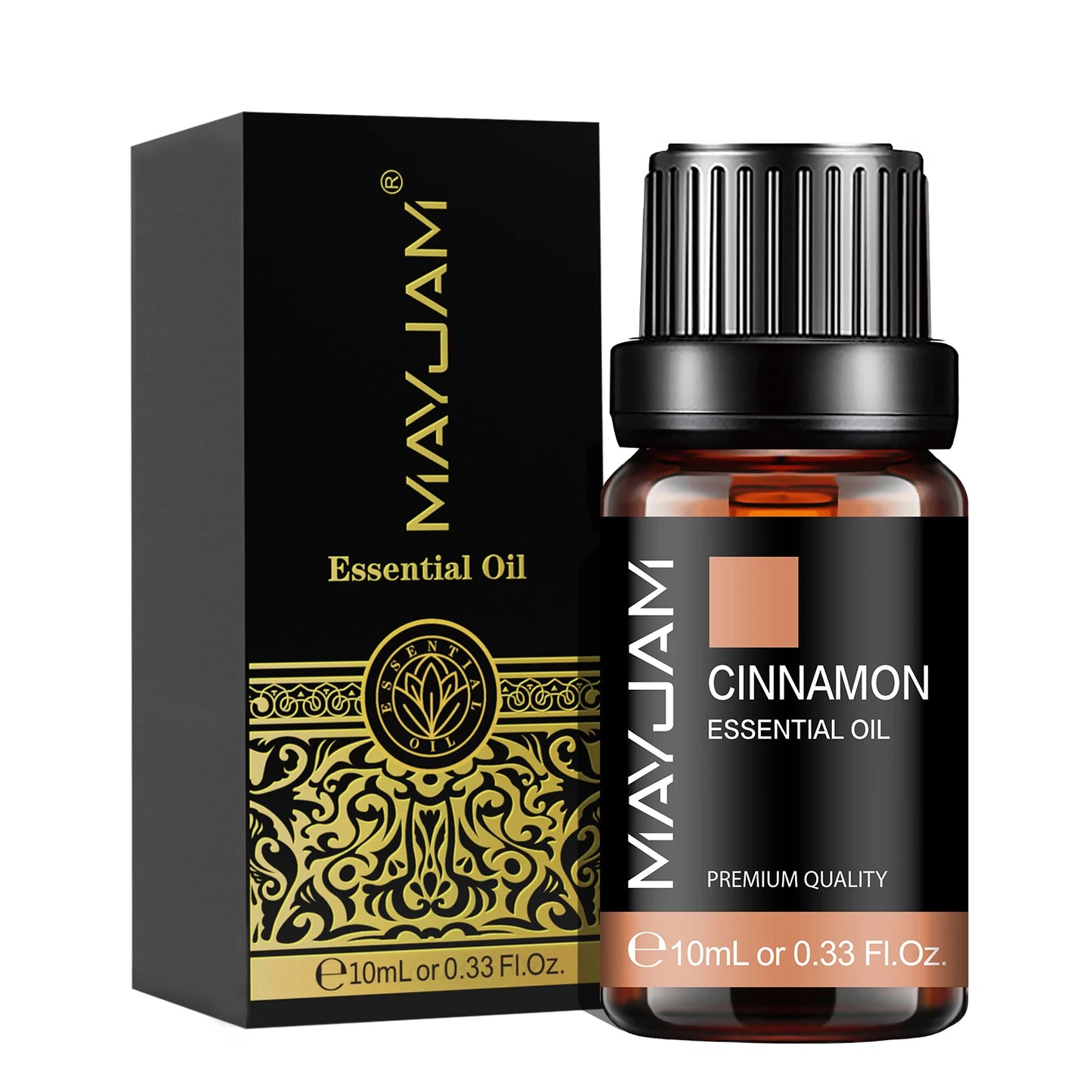 Huile Essentielle MAYJAM 10 ml – Lavande, Eucalyptus, Jasmin, Vanille, Santal | Bien-être & Diffuseur | DelvaBlue