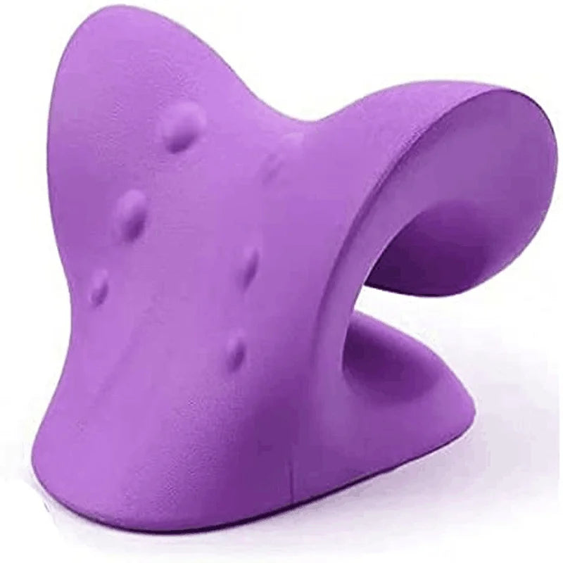 Relaxateur Cervical et Épaules – Oreiller d'Étirement pour Soulager les Douleurs Cervicales & Alignement Vertébral