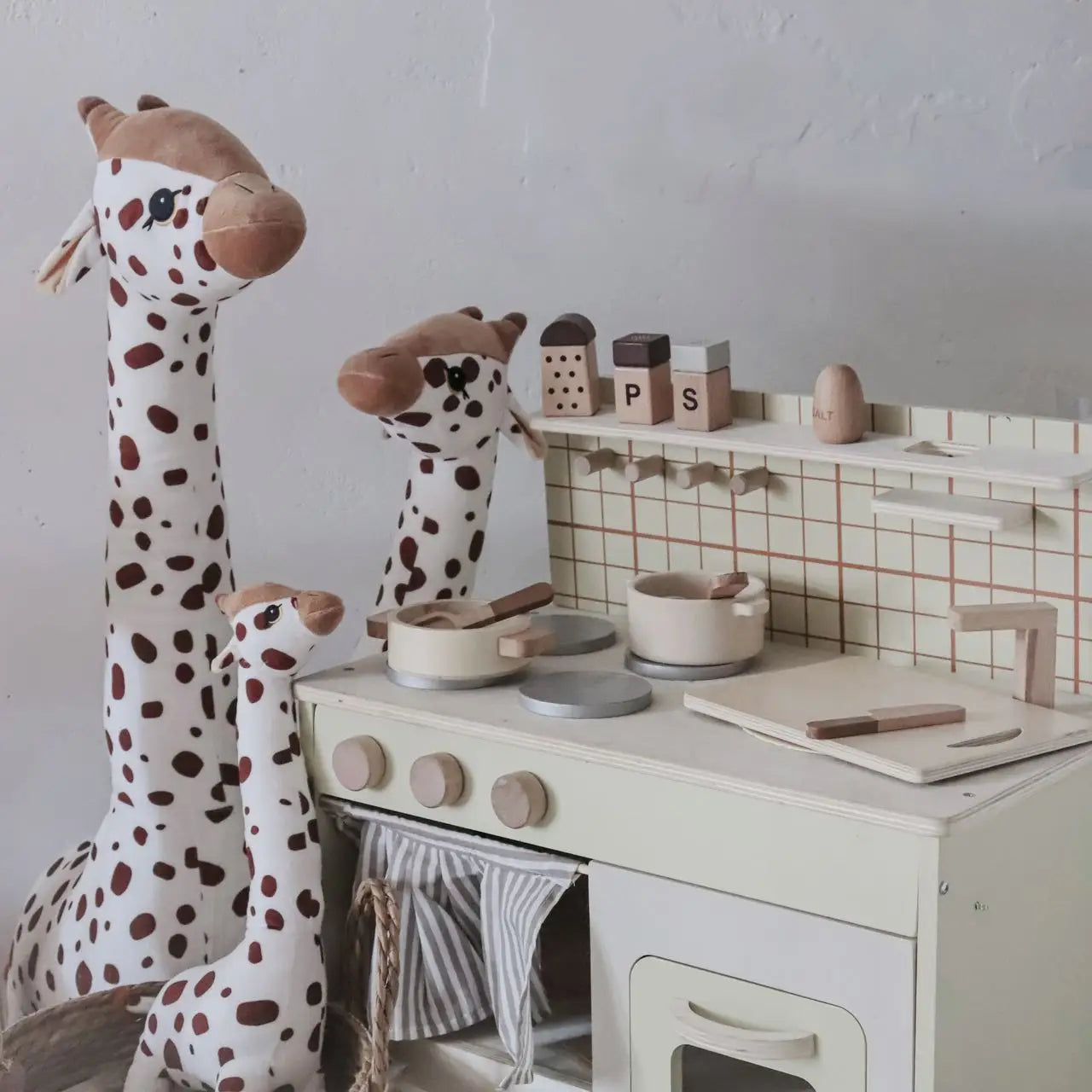 Peluche Girafe Tachetée