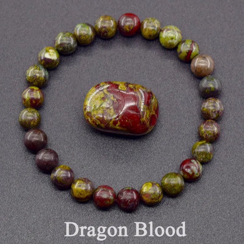 Bracelet en Apatite Bleue Naturelle – Énergie, Circulation & Vitalité