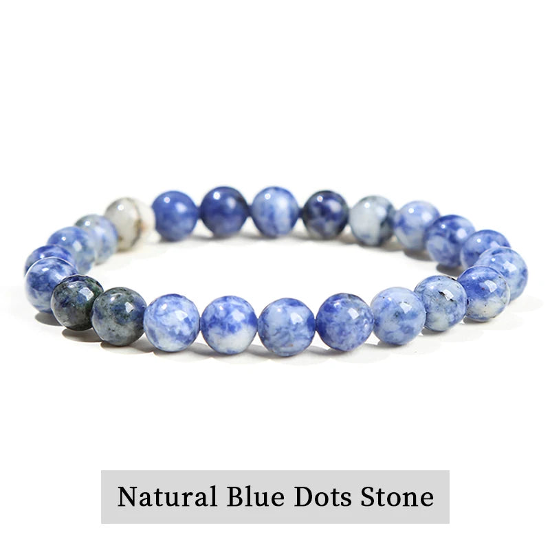Bracelet en Pierres Naturelles – Améthyste, Œil de Tigre, Quartz, Agate | Bijou Énergétique Unisexe |
