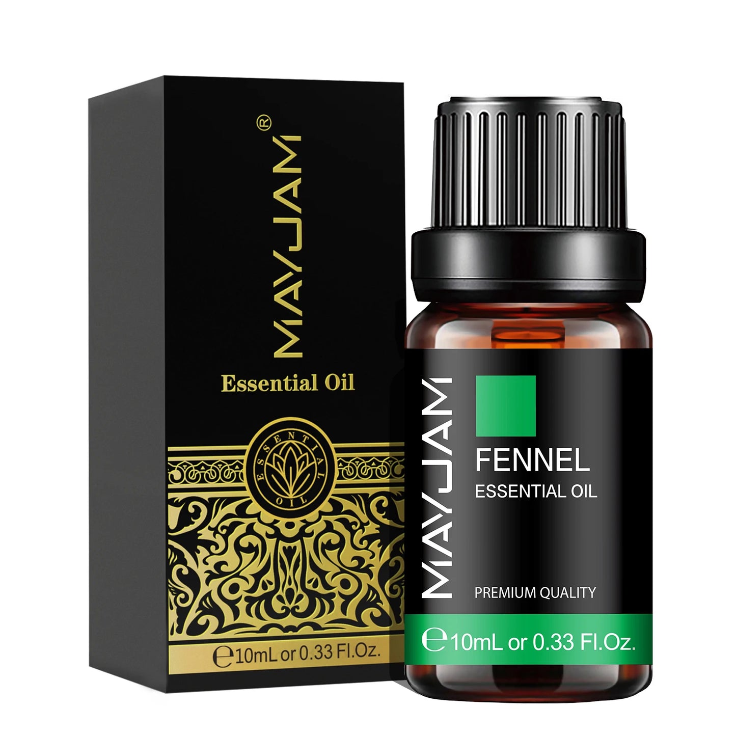 Huile Essentielle MAYJAM 10 ml – Lavande, Eucalyptus, Jasmin, Vanille, Santal | Bien-être & Diffuseur | DelvaBlue