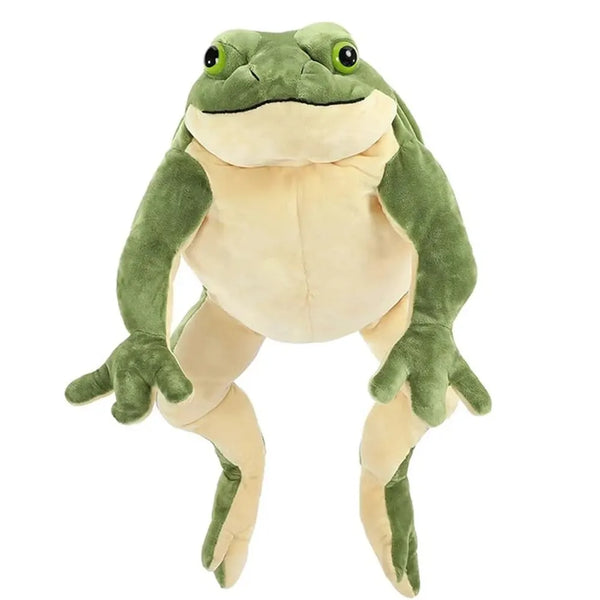 Peluche Grenouille Géante – Doudou Câlin Tout Doux (28-58 cm)