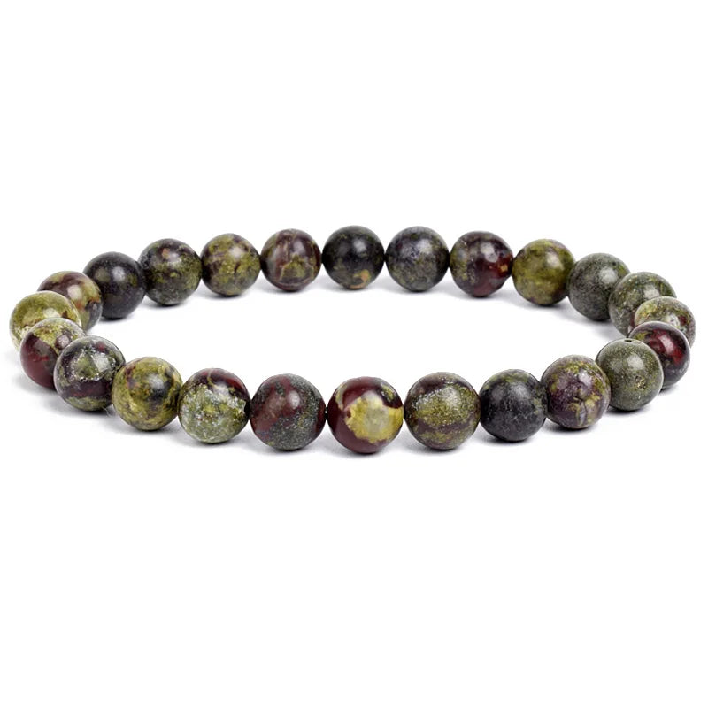 Bracelet Élastique en Pierres Naturelles – Énergie & Élégance