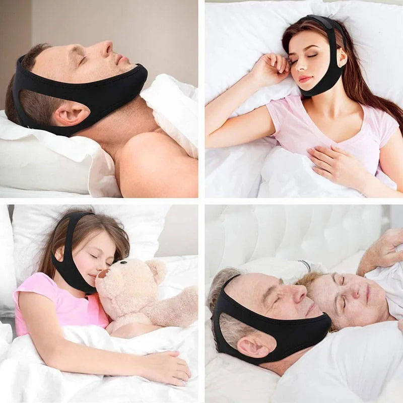 Neoprene anti-snoring belt. Men/women.