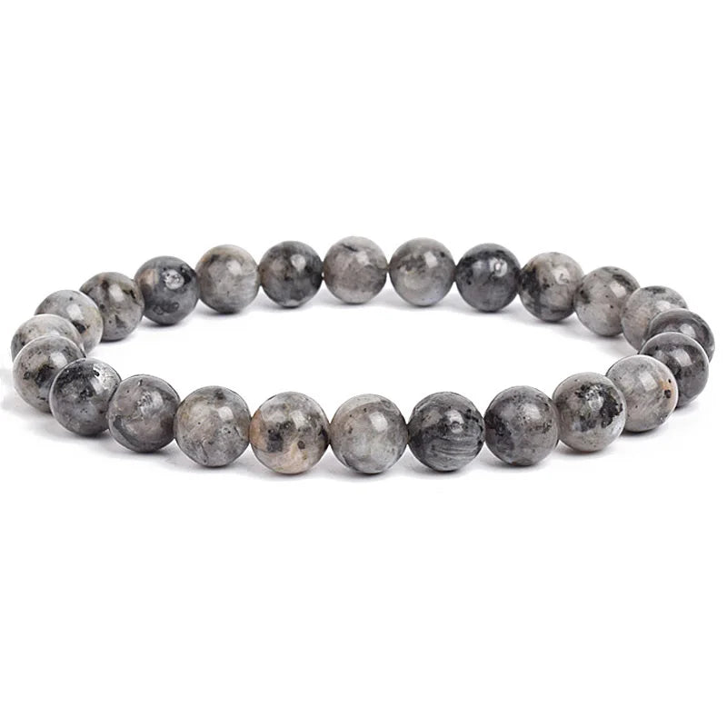 Bracelet Élastique en Pierres Naturelles – Énergie & Élégance
