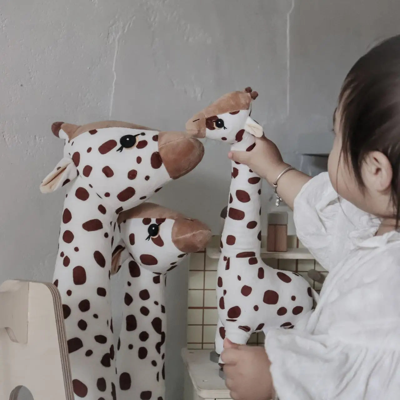Peluche Girafe Tachetée