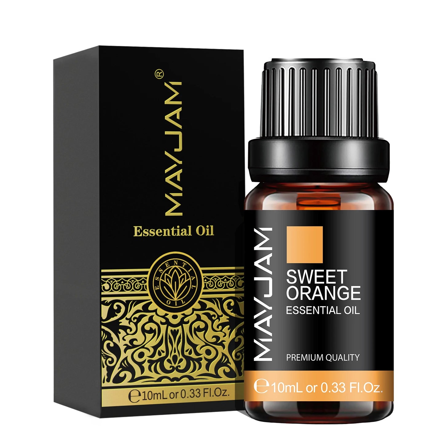 Huile Essentielle MAYJAM 10 ml – Lavande, Eucalyptus, Jasmin, Vanille, Santal | Bien-être & Diffuseur | DelvaBlue