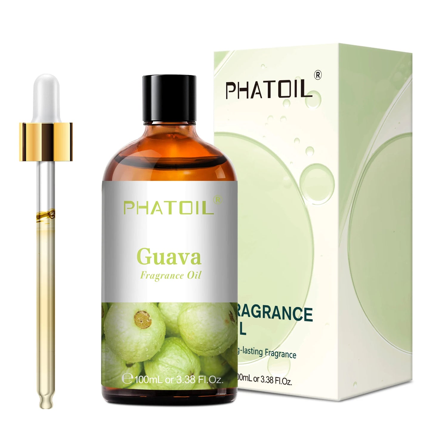 Huile Aromathérapie PHATOIL 100ml – Coco, Vanille, Fraise, Citron | Pour Diffuseur & Bougies