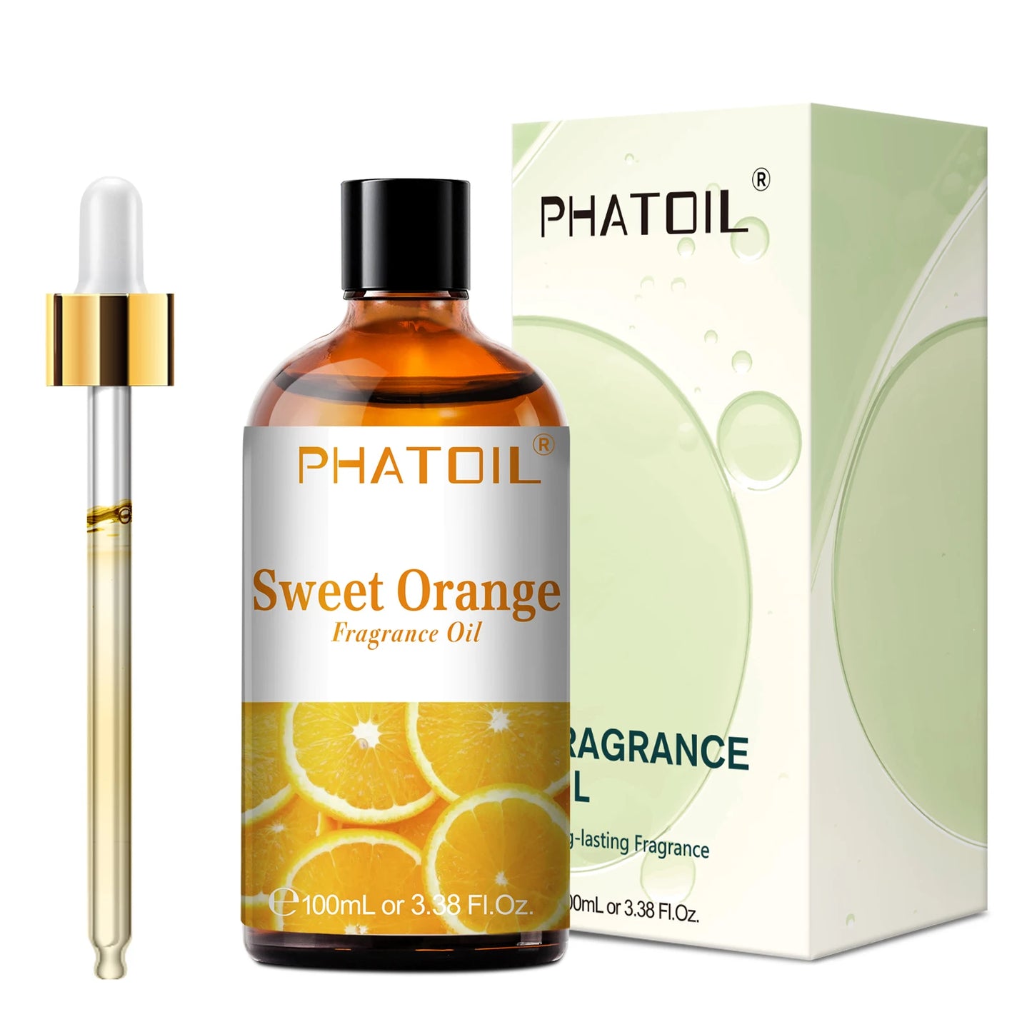 Huile Aromathérapie PHATOIL 100ml – Coco, Vanille, Fraise, Citron | Pour Diffuseur & Bougies