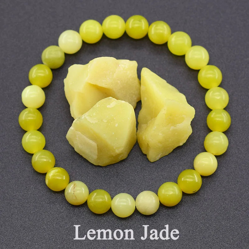 Bracelet en Apatite Bleue Naturelle – Énergie, Circulation & Vitalité