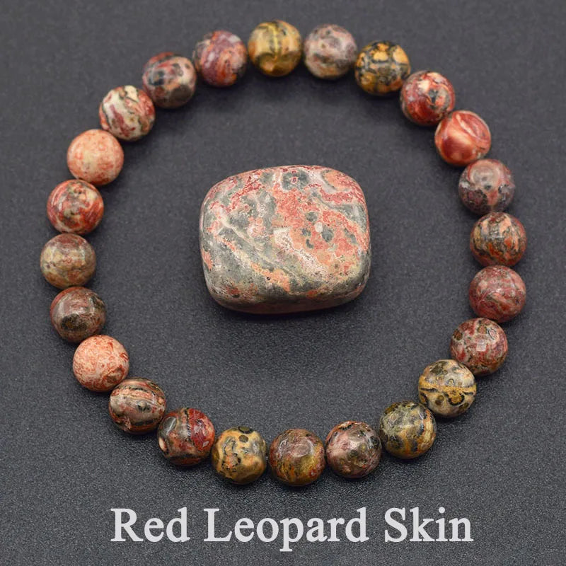 Bracelet en Apatite Bleue Naturelle – Énergie, Circulation & Vitalité
